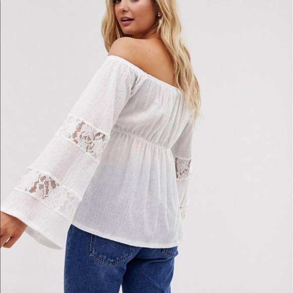 ✨Host pick✨ ASOS Maternity bardot top - Picture 2 of 4